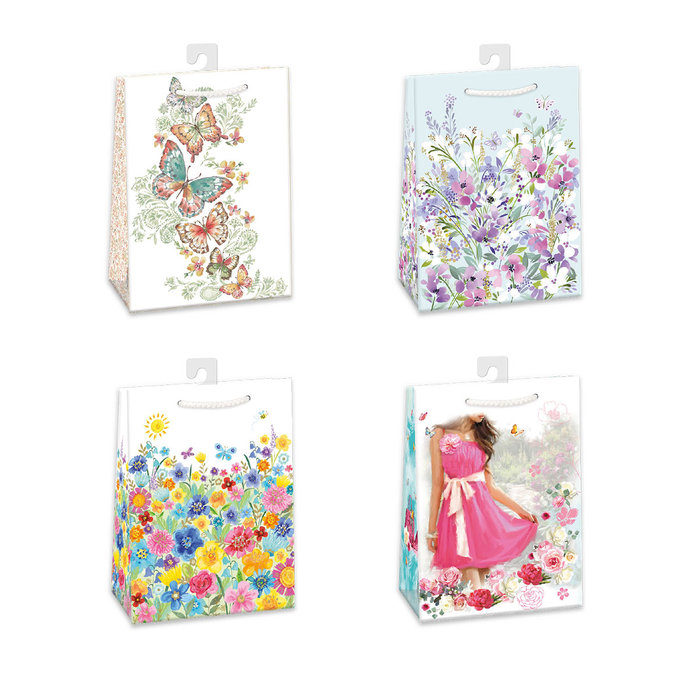 0755-0019 H Dárková taška mix.