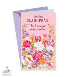 15-6596 Blahopřání gratulační CZ