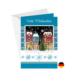 71-649 Christmas greeting card DE