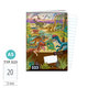 1593-0388 Sešit A5, 20 listů, TYP 523 Jurassic ADVENTURE