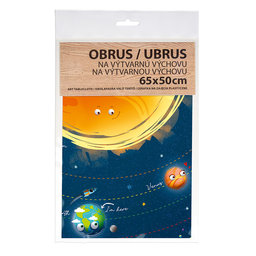 1810-0428 Art table cover Cosmic adventure