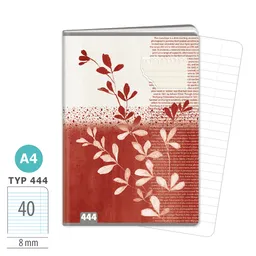 1582-0409-1 Exercise book A4, TYPE 444 Simply