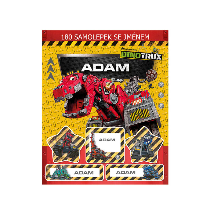 1115-0256-4 Trhací blok se samolepkami lic. - 15 listů, Adam