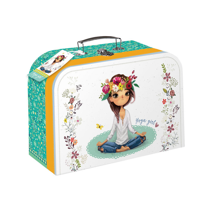 1736-0311 Školní kufřík vel. 35 Yoga girl
