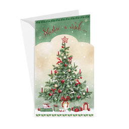 11-6467 Christmas greeting card CZ