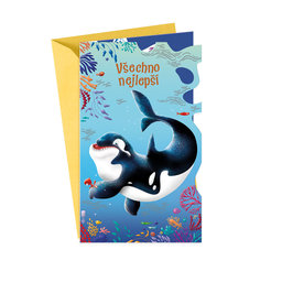 17-6054 Greeting card for children CZ