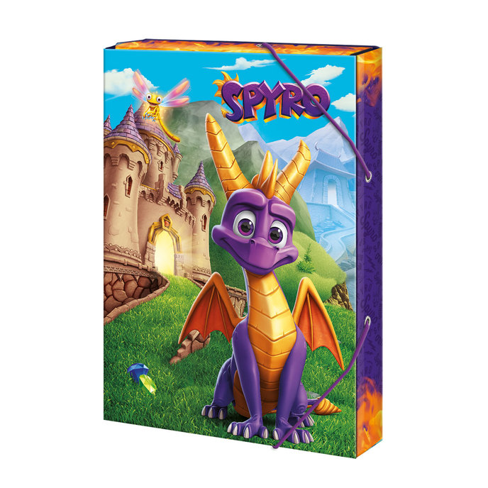 1240-0359 Box na sešity A5 lic. Spyro