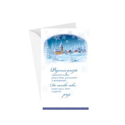 N-1-080 Christmas greeting card CZ