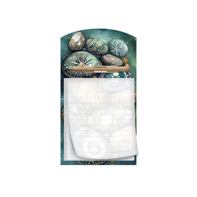 1132-0430 Trhací zápisník s tužkou a magnetem Balance