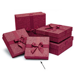 2508-5182 Dárková krabice 16x16x5cm /2500-5182/