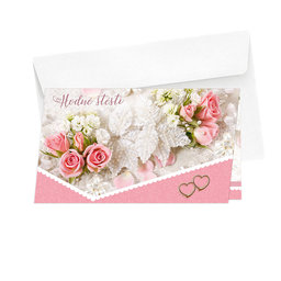 13-6094 Wedding greeting card CZ