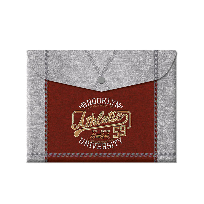 1647-0258 Plastic envelope A5 Brooklyn University