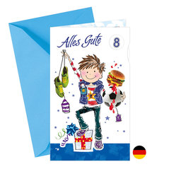 17-6006 Greeting card for children DE