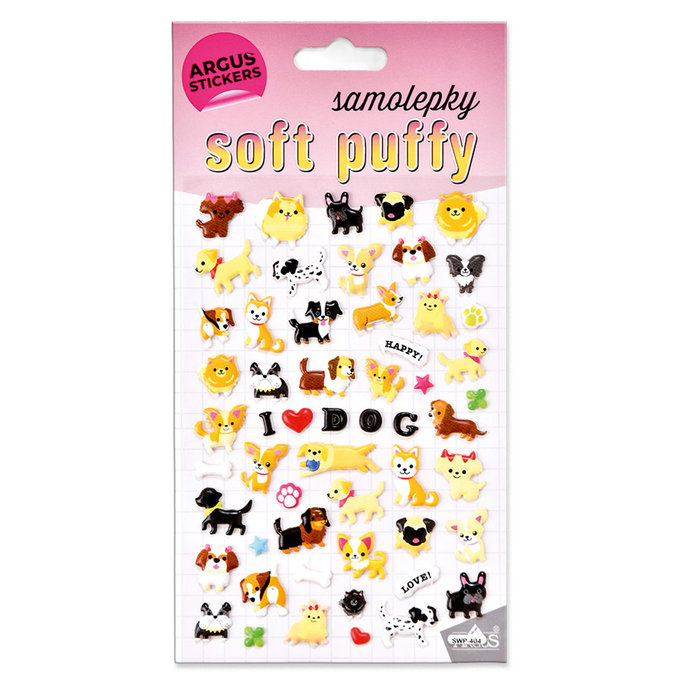 2605-0002 Decorative Stickers Soft Puffy