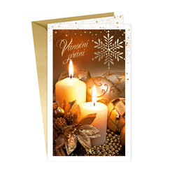 11-6421 Christmas greeting card CZ