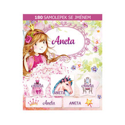 1114-0194 Tear-off block with stickers - 15 sheets, Aneta