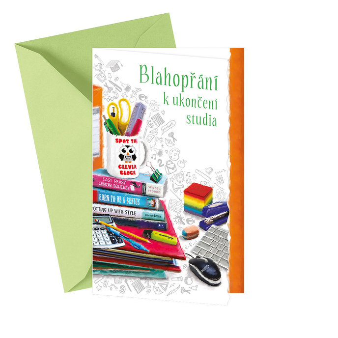18-690 Blahopřání k ukončení studia
