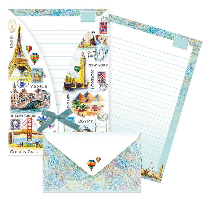 1051-0431 Dopisní souprava Travel Time