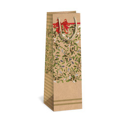 0834-0048 Gift bag for vine NATUR