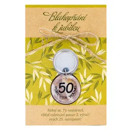 2322-0036 Greeting card with keyring