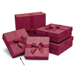 2509-5182 Dárková krabice 18x18x6cm /2500-5182/