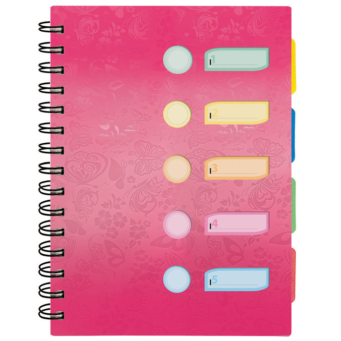 1552-0012 Kroužkový blok A4 s rozřaďovačem