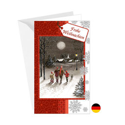 11-5004 Christmas greeting card DE