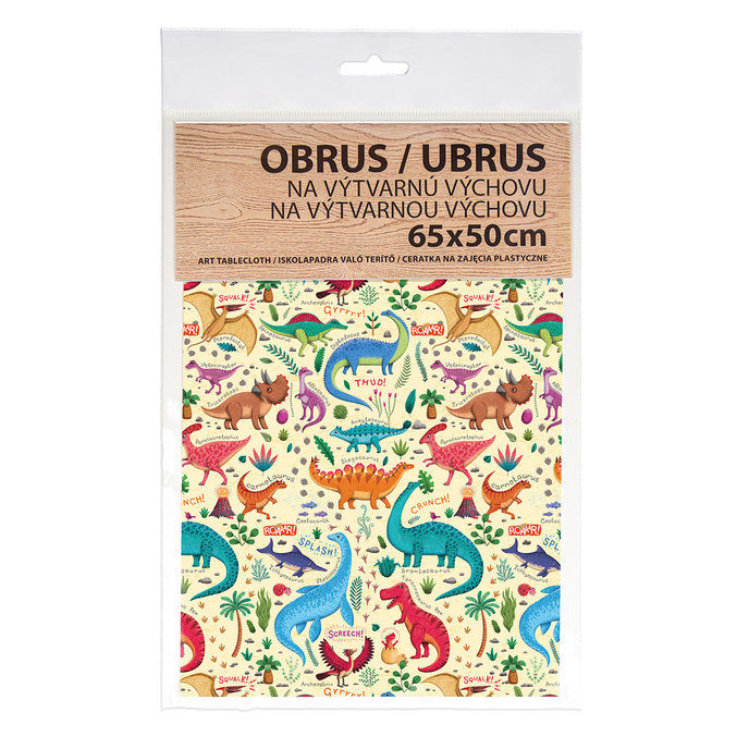 1810-0425 Ubrus na výtvarnou výchovu Roaaar!