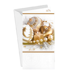 81-615 CHristmas greeting card CZ