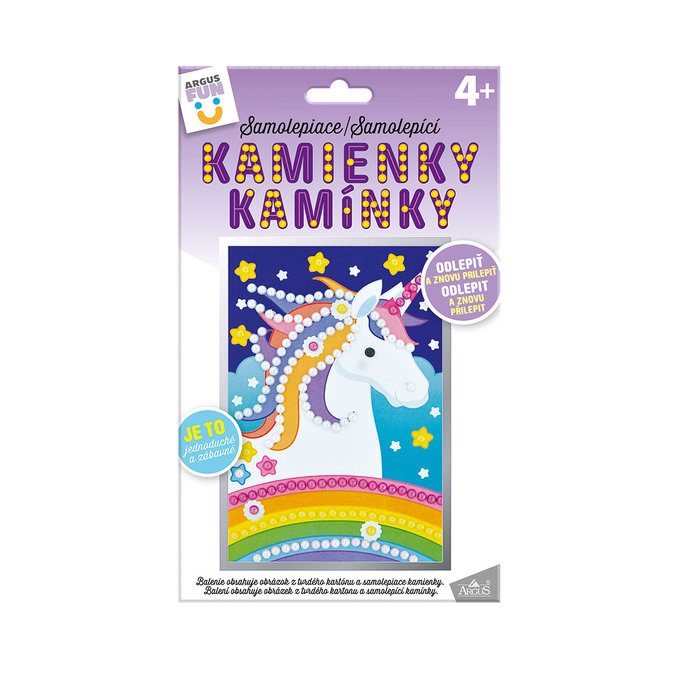 1912-0003 Kreativní sada - obrázek z kamínků