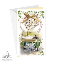 13-6141 Wedding greeting card CZ