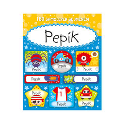 1114-0154 Tear-off block with stickers - 15 sheets, Pepík