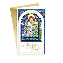 11-6474 Christmas greeting card CZ