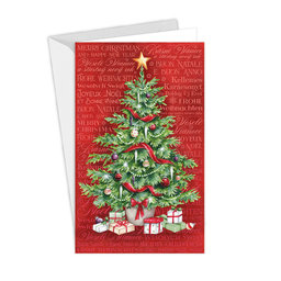 11-6483 Christmas greeting card CZ