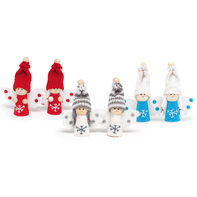 2311-0003 Textilní figurky, 1ks (box 12ks)