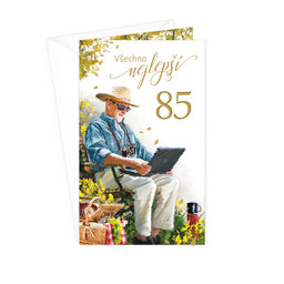 15-6522 Greeting card glued component CZ/85