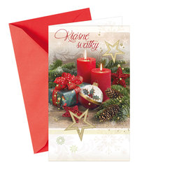 11-6369 Christmas greeting card CZ