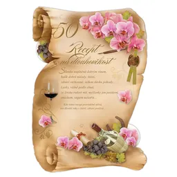 15-8007 Greeting card CZ/50