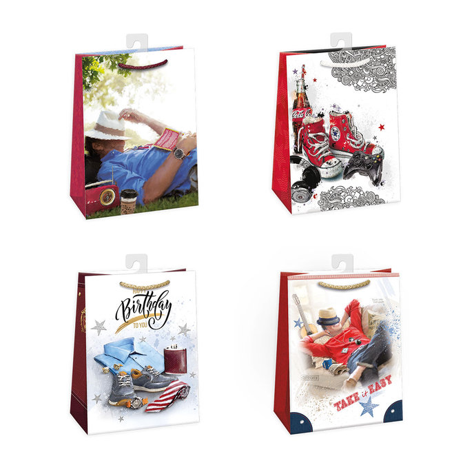 0785-0004 H Dárková taška mix.