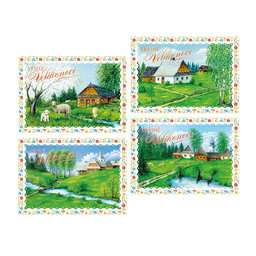 0612-0303c Easter postcard CZ