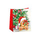 0843-0462 Dárková taška vánoční MATNÁ