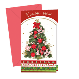 11-6293 Christmas greeting card CZ