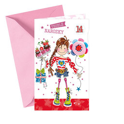 17-6007 Greeting card for children CZ