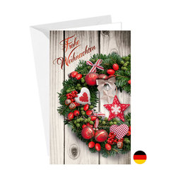 11-6313 Christmas greeting card DE