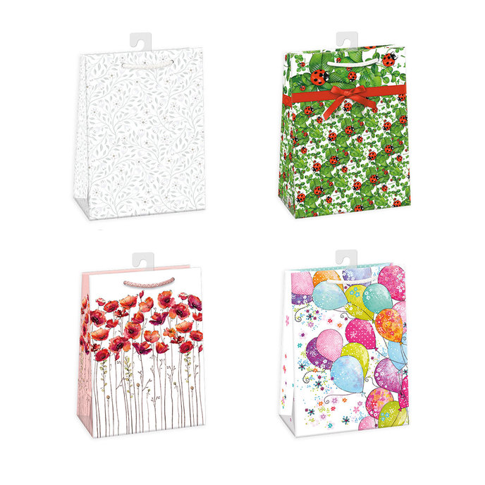 0755-0025 H Dárková taška mix.