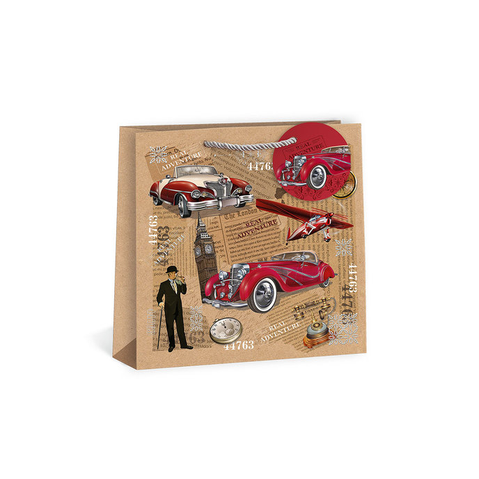 0740-0005 Dárková taška SQUARE