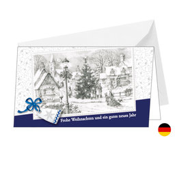 11-859 Christmas greeting card DE