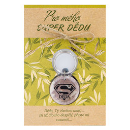 2322-0047 Greeting card with keyring