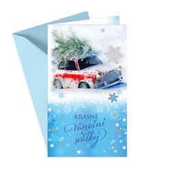 11-6349 Christmas greeting card CZ