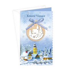 11-6506 Christmas greeting card CZ